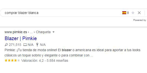 schema de valoracion