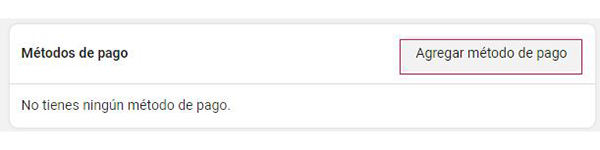 elige método de pago