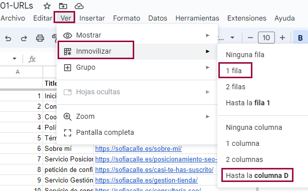 Dale forma a la tabla