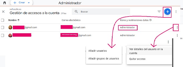 Google Analytics: configuraciones básicas | Sofia Calle - Consultora SEO para tiendas configuracion cuenta ga4 4
